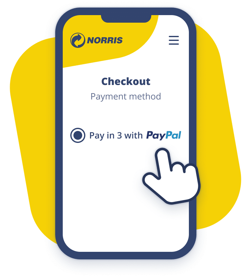Pay first instalment