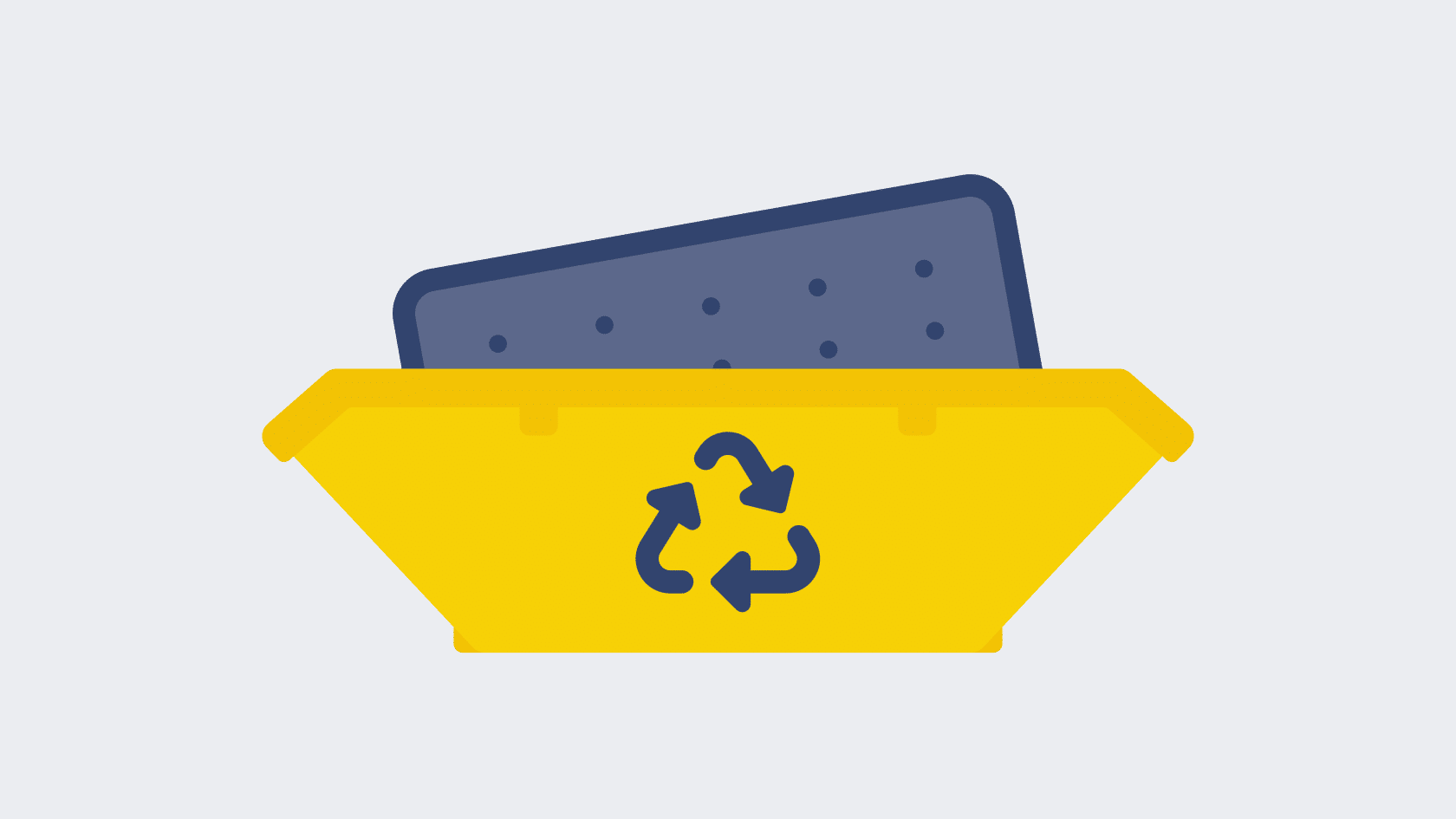 Can you put a mattress in a skip?